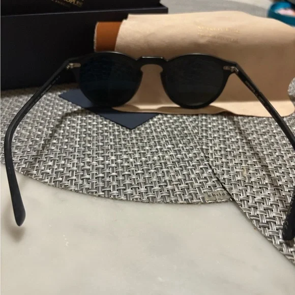 Oliver Peoples - Gregory Peck Sun - 47 - Black / Black - Picture 8 of 8